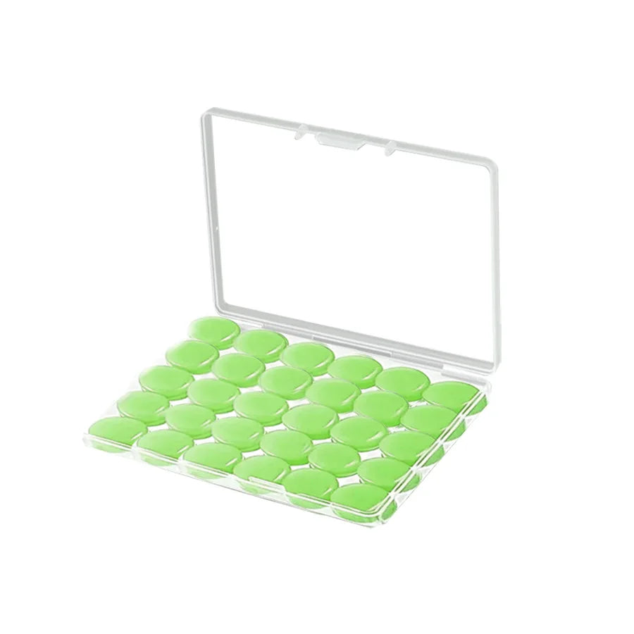 30pcs Silicone Ear Plugs Reusable Silicone Earplugs for Sleeping Swimming Studying Flying Noise Reduction Flexible Ear Plugs - PoolnStuff
