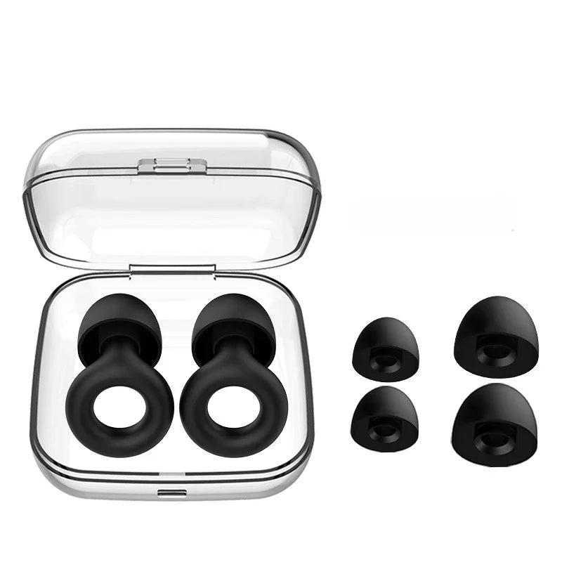Noise Reduction Sleep Soundproof Earplugs Swimming Earplugs Anti-noise Anti-slip Sleep Earplugs Surfing Swimming Earplugs - PoolnStuff