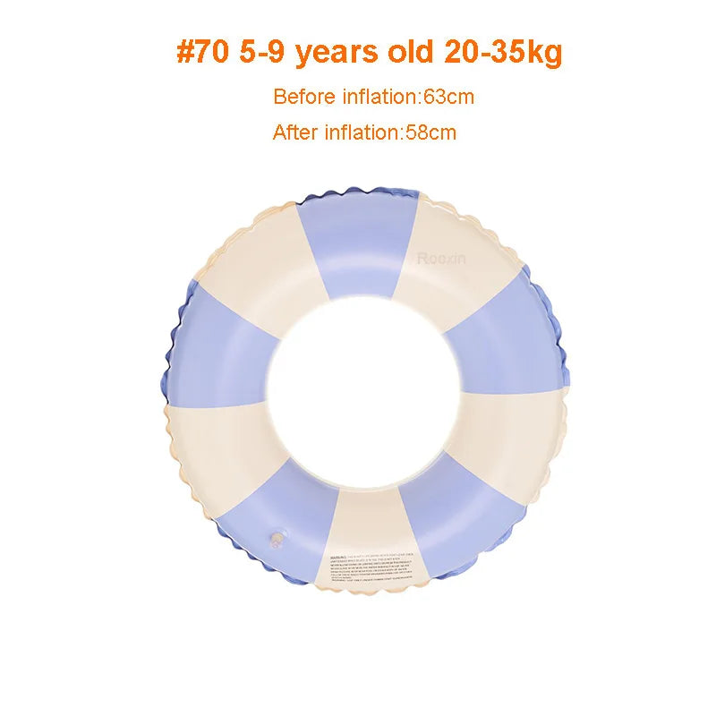 Donut Swimming Ring Inflatable Swimming Pool Floating Youth Children's Swimming Ring Baby Swimming Tube Water Play Pool Toy - PoolnStuff