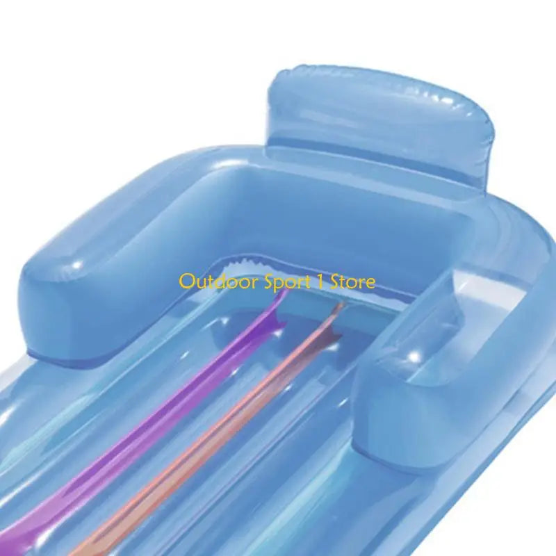 A0KA Inflatable Pool Floats Mat Float Raft Water Lounger Swimming Pool Mattress Float - PoolnStuff