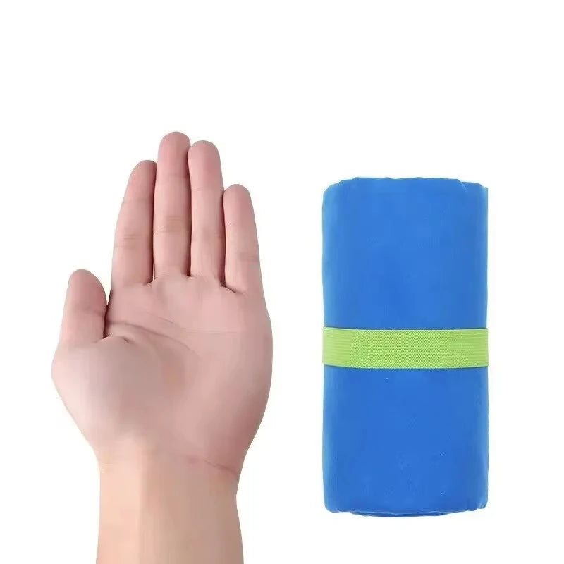 Sports Microfiber Quick Dry Pocket Towel Portable Ultralight Absorbent Large Towel For Swimming Pool Fitness Yoga Beach - PoolnStuff