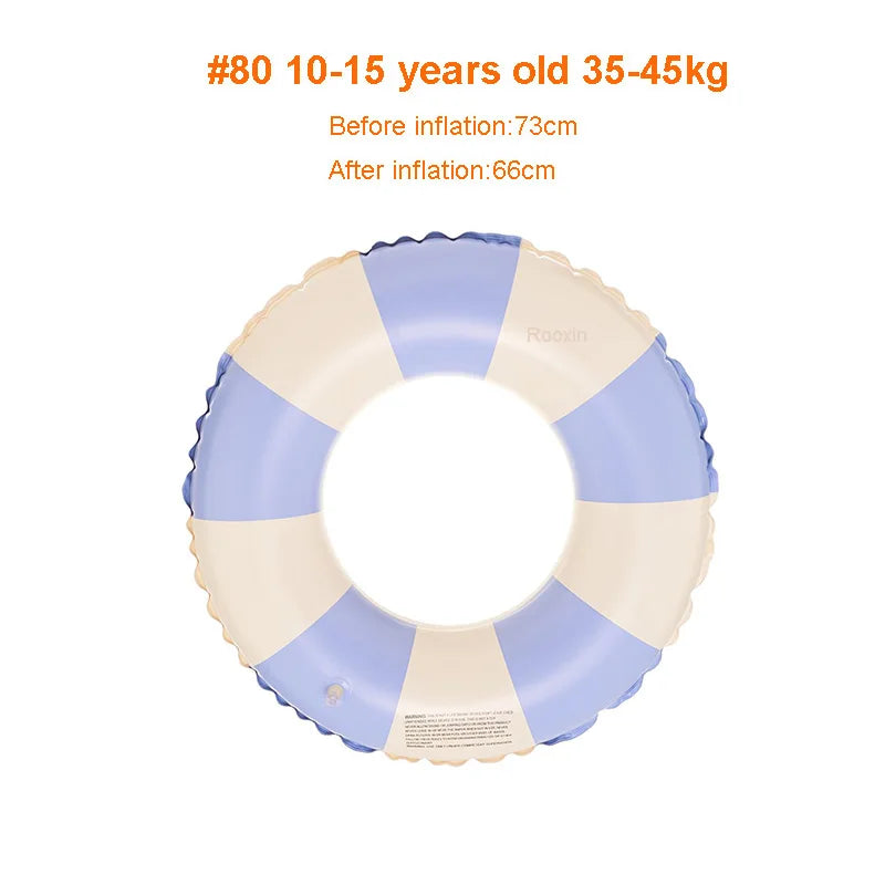 Donut Swimming Ring Inflatable Swimming Pool Floating Youth Children's Swimming Ring Baby Swimming Tube Water Play Pool Toy - PoolnStuff