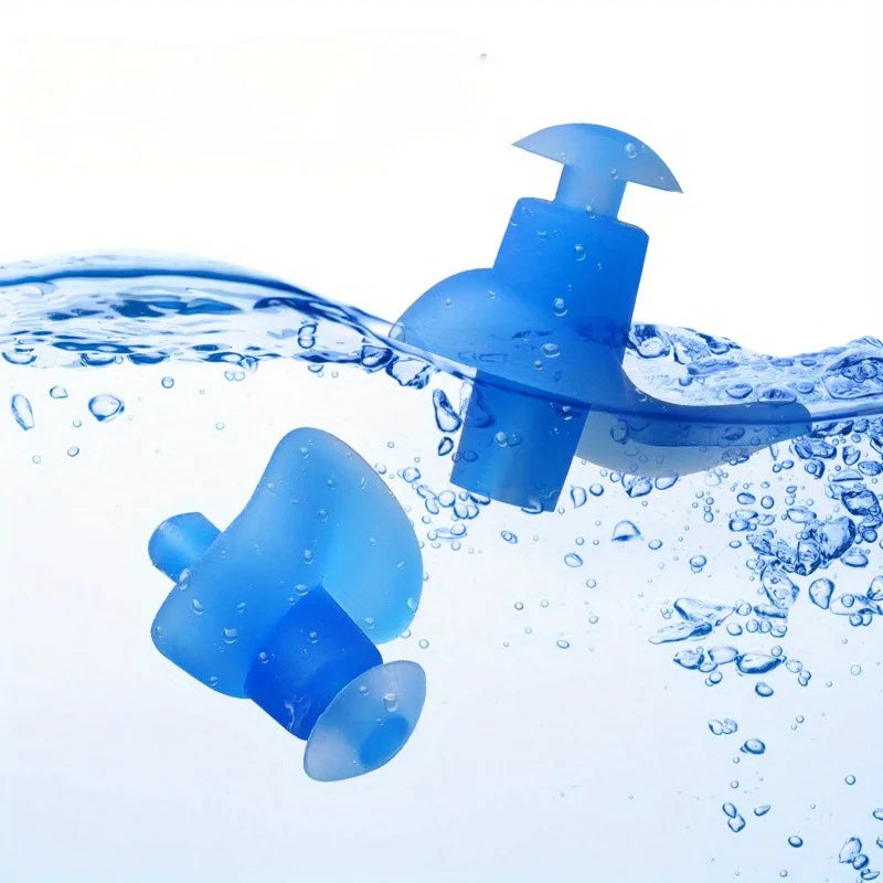 Ear Plugs Swimming Waterproof Silicone Earplugs for Swimming, Showering, Surfing & Bathing Swimming Accessories Pool Ear Plug - PoolnStuff