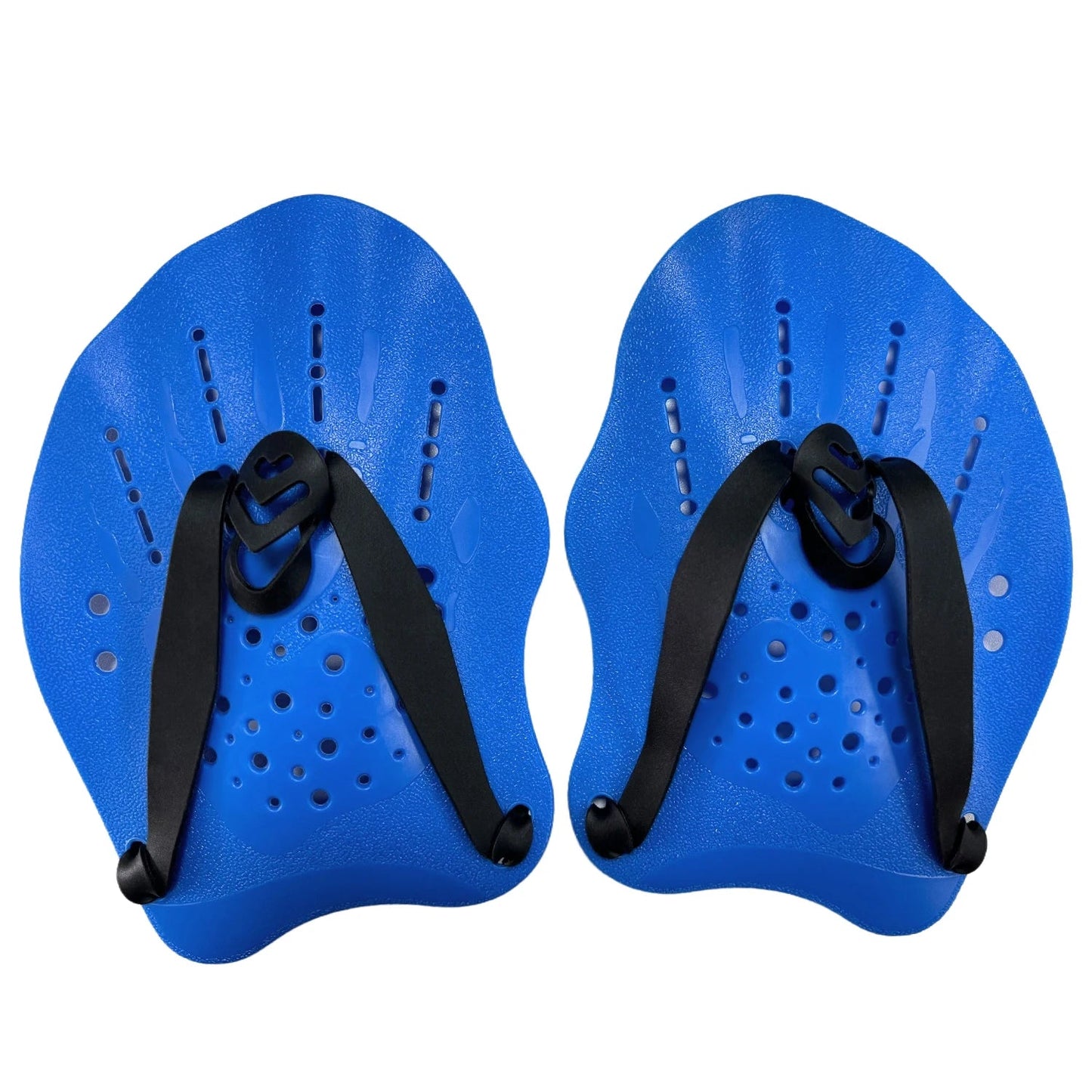 1 Pair Swimming Training Hands Flippers, With Adjustable Silicone Straps - PoolnStuff
