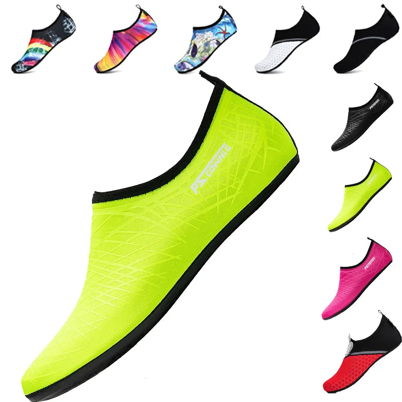 Water Shoes for Womens and Mens Summer Barefoot Shoes Quick Dry Aqua Socks for Beach Swim Yoga Exercise Aqua Shoes - PoolnStuff