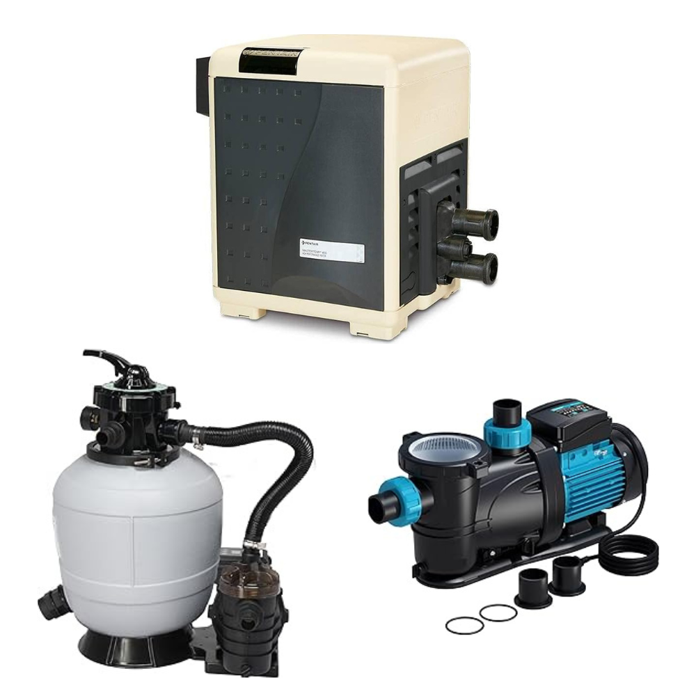 Pumps, Filters, and Heaters