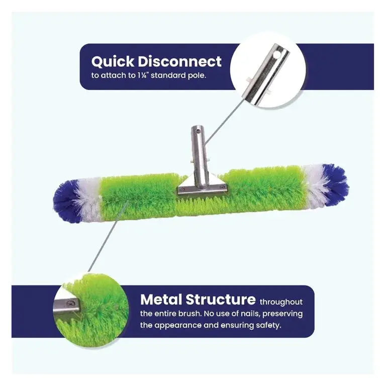 360 Degree 24" Brush for Cleaning Pool and Spa PoolnStuff