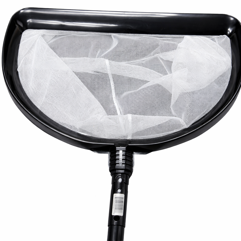 Heavy-Duty Pool Skimmer Net with Reinforced Frame & Fine Mesh – Universal Fit Leaf Rake for Swimming Pool Cleaning
