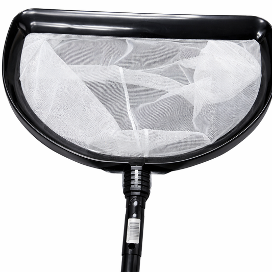 Heavy-Duty Pool Skimmer Net with Reinforced Frame & Fine Mesh – Universal Fit Leaf Rake for Swimming Pool Cleaning