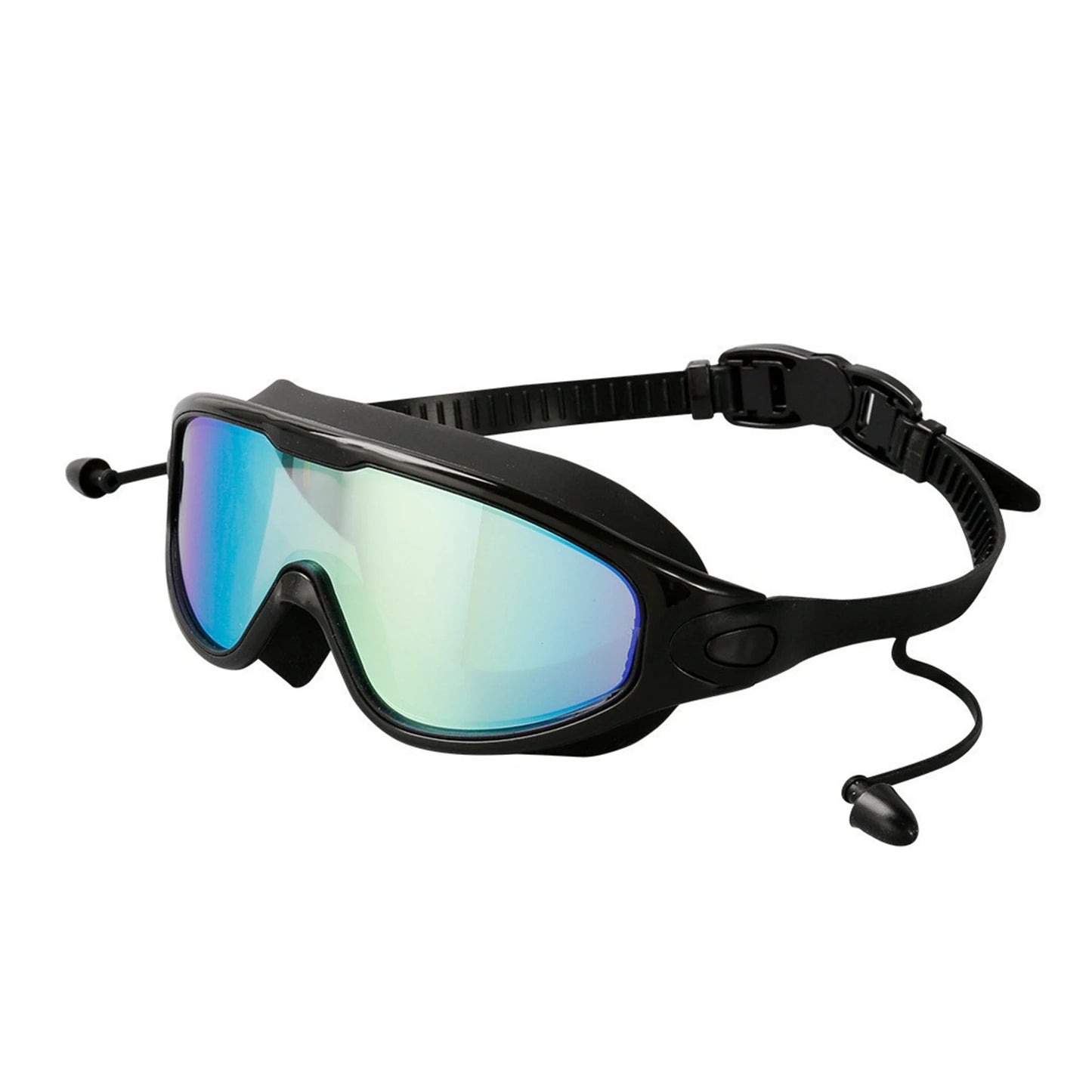 Professional Swimming Goggles Swimming Glasses With Earplugs Nose Clip Adjustables Strap Swimming Eyewears For Water Sport - PoolnStuff