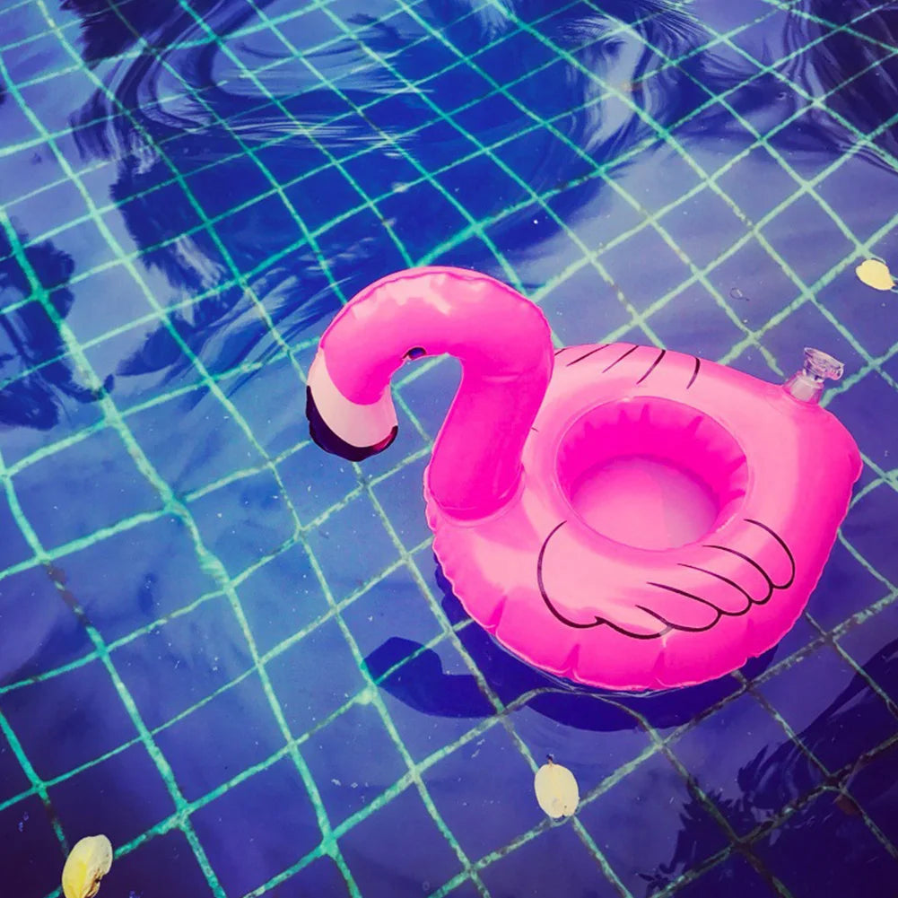 Swimming Pool Drink Floats Inflatable Drink Holder Drink Floaties Floating Cup For Summer Swimming Pool Party Baby Shower Favors - PoolnStuff