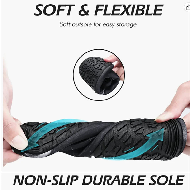Water Shoes for Womens and Mens Summer Barefoot Shoes Quick Dry Aqua Socks for Beach Swim Yoga Exercise Aqua Shoes - PoolnStuff