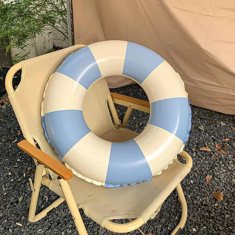 Rooxin Donut Swimming Ring Inflatable Pool Float for Teen Kids Swimming Circle Baby Swim Tube Water Play Swimming Pool Float - PoolnStuff