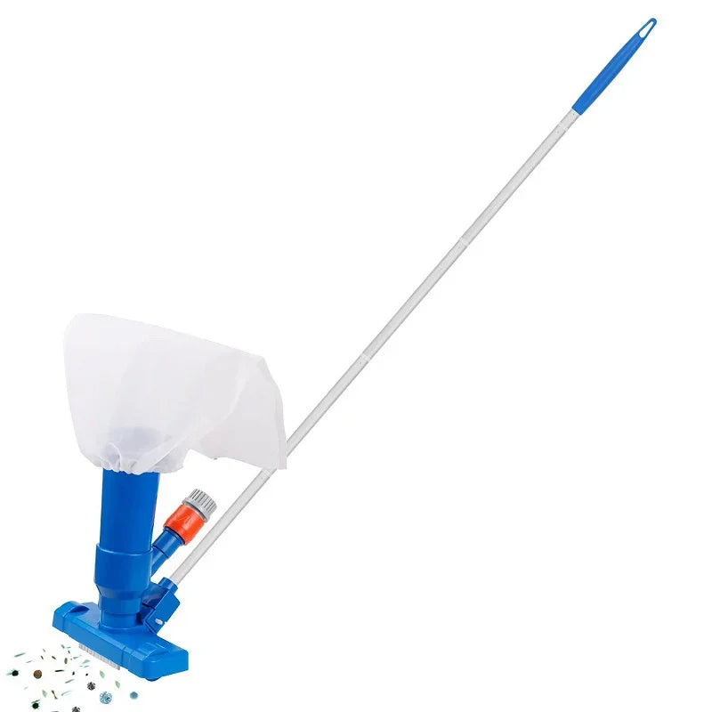 Swimming Pool Vacuum Cleaning Tool Pond Vacuum Jet Underwater Cleaner Brush Head Pool Cleaning Net Pool Accessories EU/US Plug - PoolnStuff