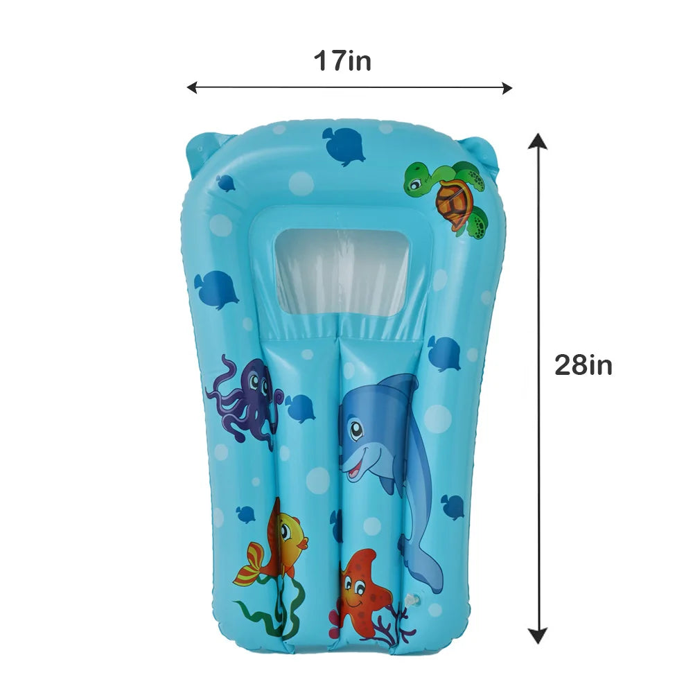 Rooxin Inflatable Pool Floating Seat Swimming Ring Water Hammock Swimming Circle Pool Bathtub Water Play Tube Equipment - PoolnStuff