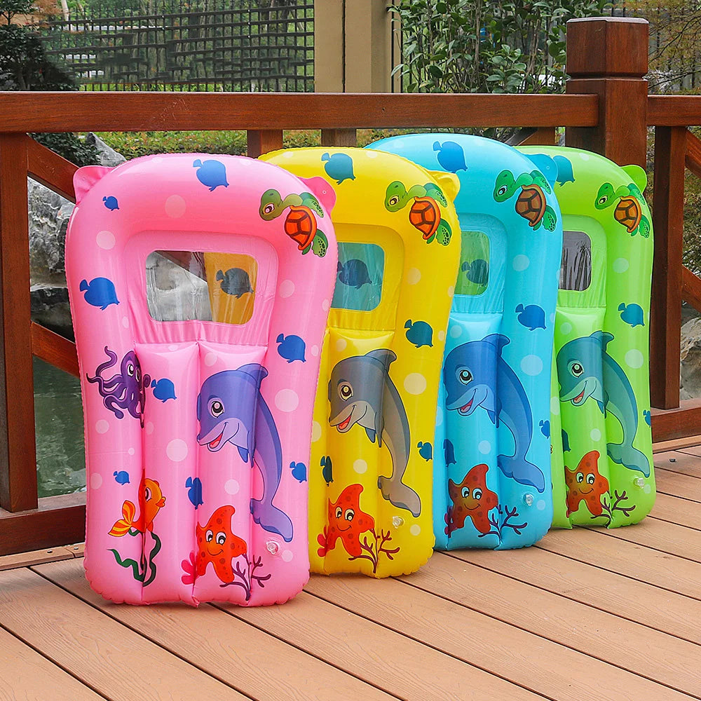 Rooxin Inflatable Pool Floating Seat Swimming Ring Water Hammock Swimming Circle Pool Bathtub Water Play Tube Equipment - PoolnStuff