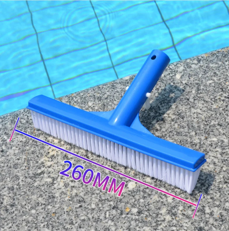 Swimming Pool Brush Durable Pool Floor Wall Cleaning Tool Pool Broom Algae Remover Scrubber Cleaning Brush Head Cleaner Tool - PoolnStuff