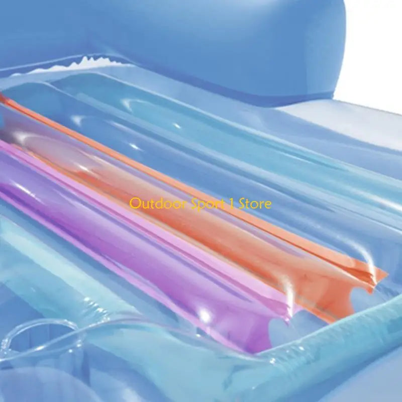 A0KA Inflatable Pool Floats Mat Float Raft Water Lounger Swimming Pool Mattress Float - PoolnStuff