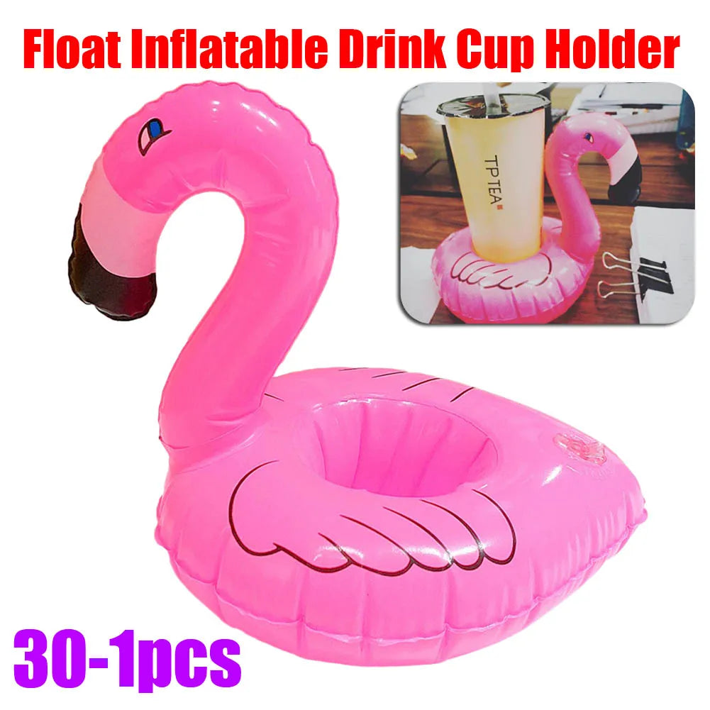 Swimming Pool Drink Floats Inflatable Drink Holder Drink Floaties Floating Cup For Summer Swimming Pool Party Baby Shower Favors - PoolnStuff