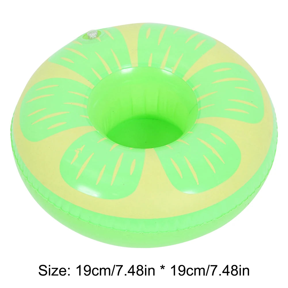 Swimming Pool Drink Floats Inflatable Drink Holder Drink Floaties Floating Cup For Summer Swimming Pool Party Baby Shower Favors - PoolnStuff