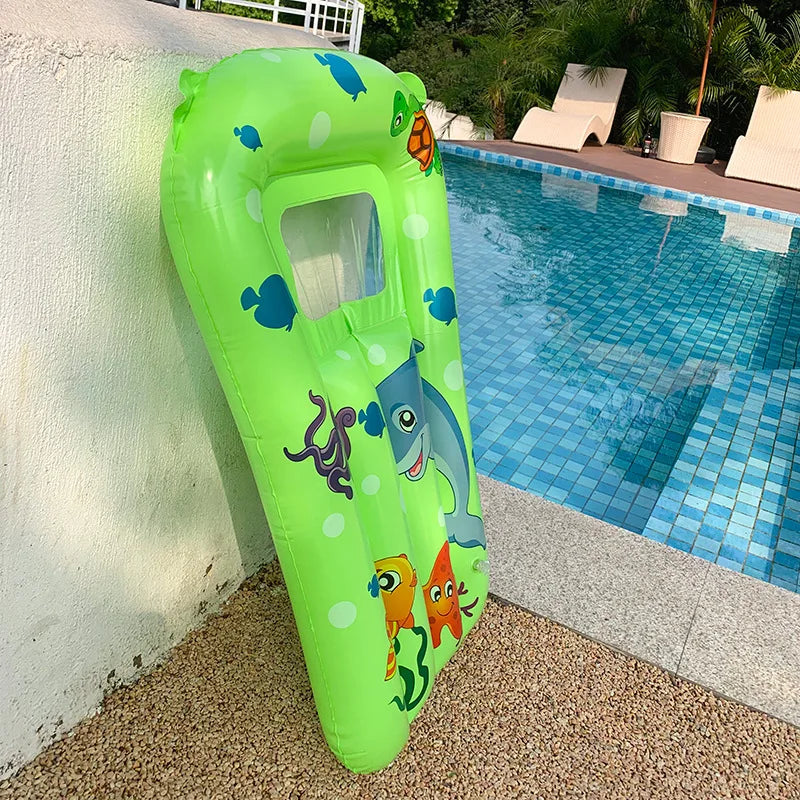 Rooxin Inflatable Pool Floating Seat Swimming Ring Water Hammock Swimming Circle Pool Bathtub Water Play Tube Equipment - PoolnStuff