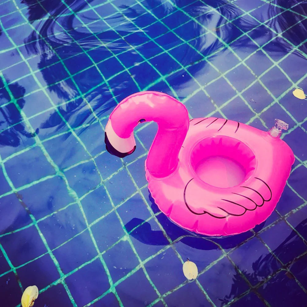 Swimming Pool Drink Floats Inflatable Drink Holder Drink Floaties Floating Cup For Summer Swimming Pool Party Baby Shower Favors - PoolnStuff