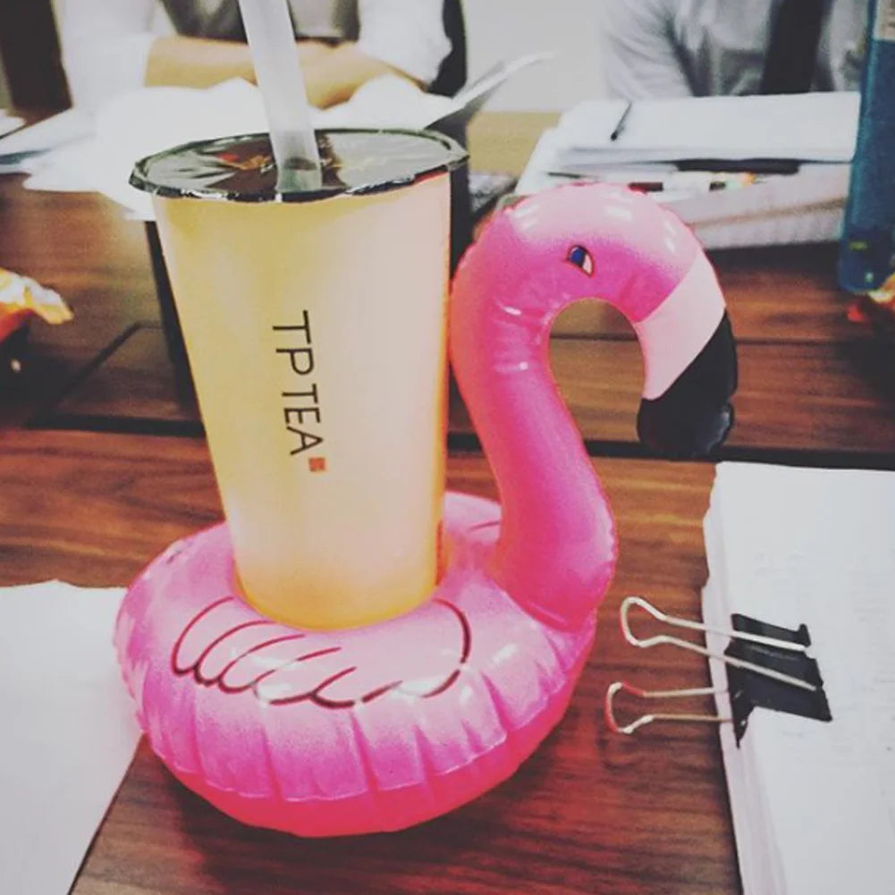 Swimming Pool Drink Floats Inflatable Drink Holder Drink Floaties Floating Cup For Summer Swimming Pool Party Baby Shower Favors - PoolnStuff