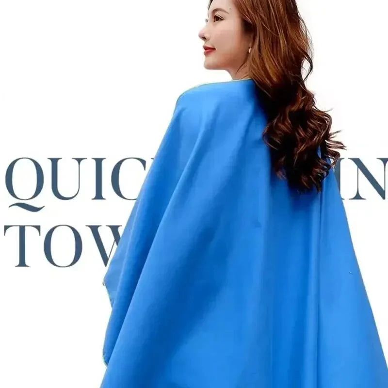 Sports Microfiber Quick Dry Pocket Towel Portable Ultralight Absorbent Large Towel For Swimming Pool Fitness Yoga Beach - PoolnStuff