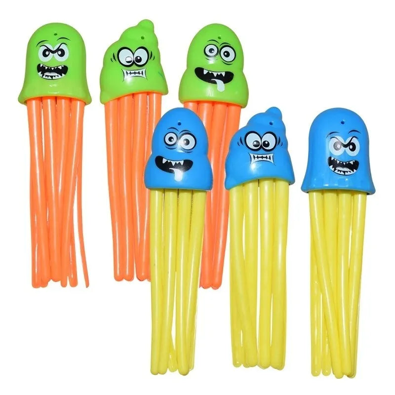 Summer Rocket Shark Fish Diving Games Pool Toys for Kids Swimming Pool Throwing Water Fun Game Toy Diving Swimming Toys Set Gift - PoolnStuff