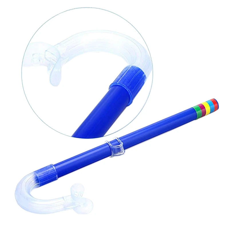 Kids Diving Goggle Mask Breathing Tube Shockproof Anti-fog Durable Underwater Swimming Glasses Band Snorkeling Accessories Set - PoolnStuff