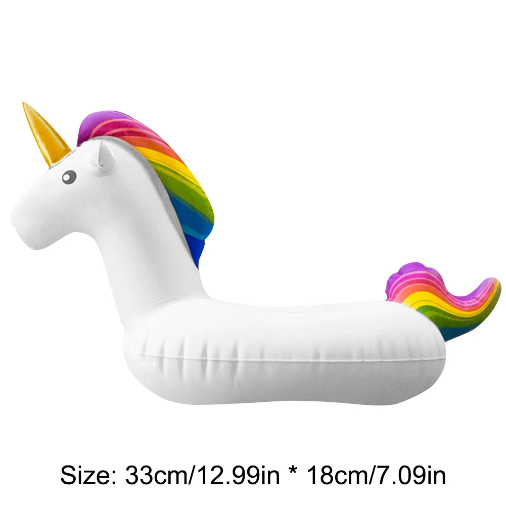 Swimming Pool Drink Floats Inflatable Drink Holder Drink Floaties Floating Cup For Summer Swimming Pool Party Baby Shower Favors - PoolnStuff