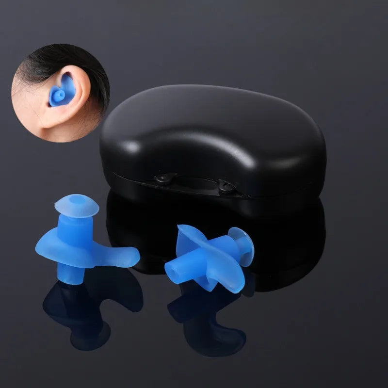 Ear Plugs Swimming Waterproof Silicone Earplugs for Swimming, Showering, Surfing & Bathing Swimming Accessories Pool Ear Plug - PoolnStuff