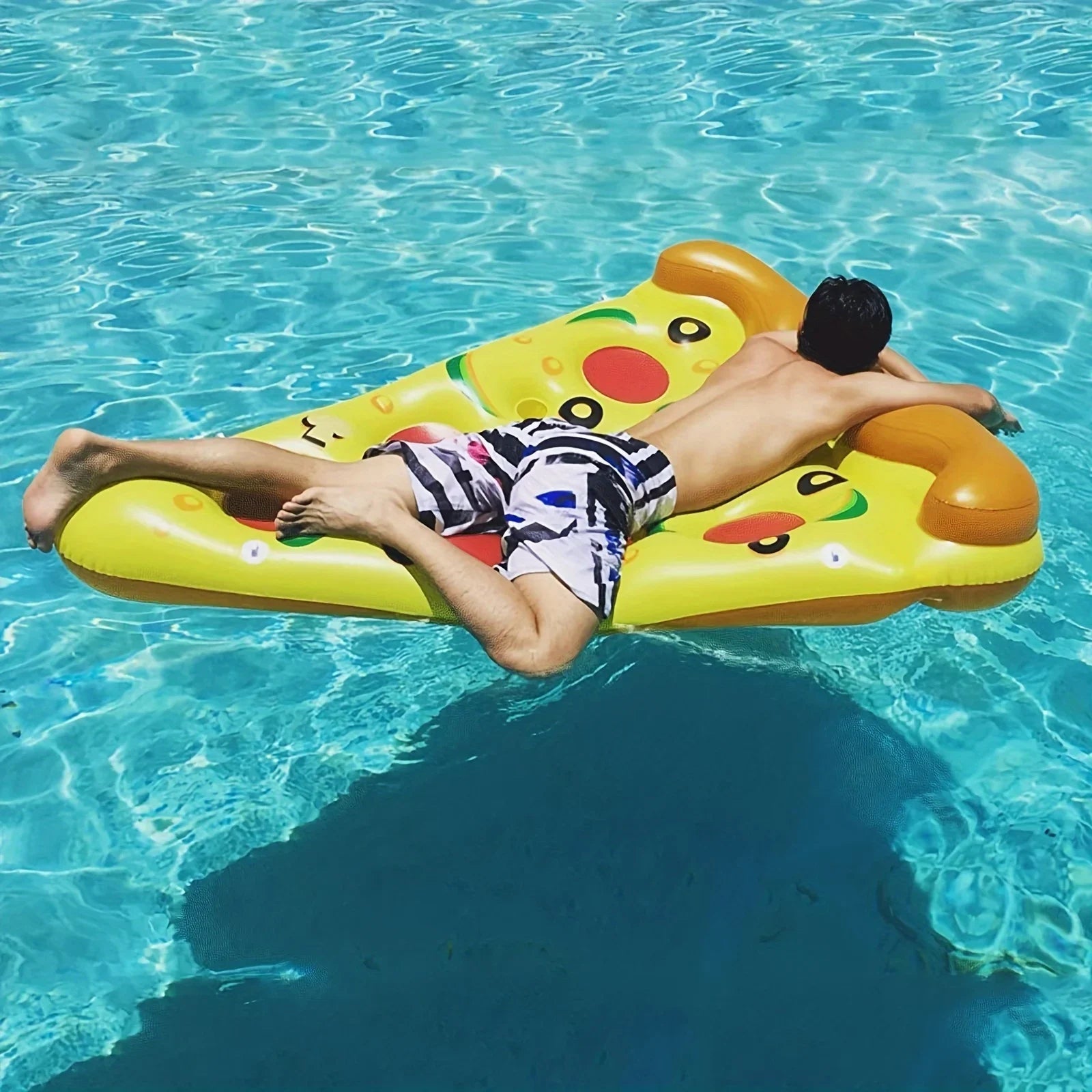 Pizza Floating Pool Boat, Interesting Swimming Pool Boat, Water Party, Summer Pool Raft (1 Pack) - PoolnStuff