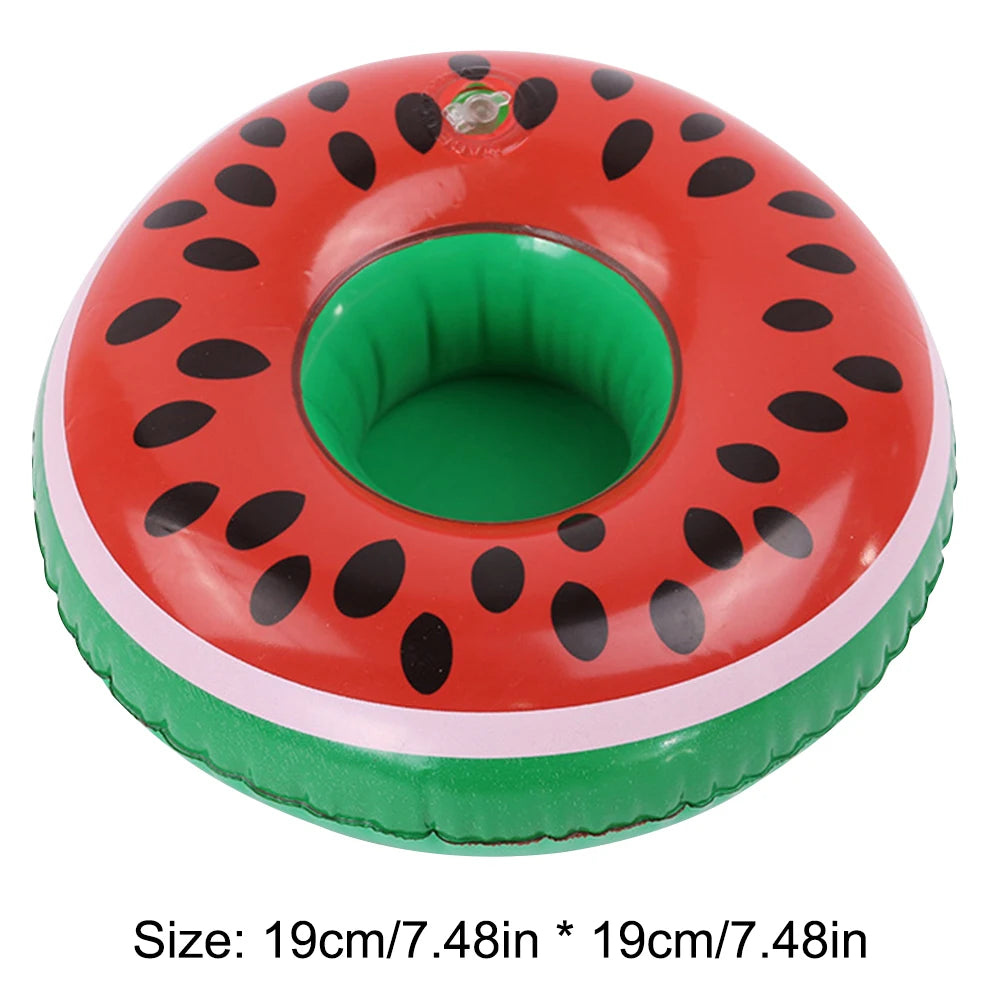 Swimming Pool Drink Floats Inflatable Drink Holder Drink Floaties Floating Cup For Summer Swimming Pool Party Baby Shower Favors - PoolnStuff