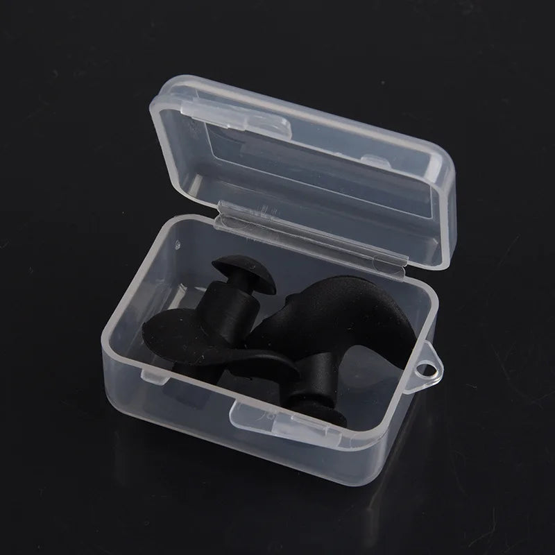 Durable Earplugs Classic Delicate Texture 1 Pair Waterproof Soft Earplugs Silicone Portable Ear Plugs Swimming Accessories - PoolnStuff