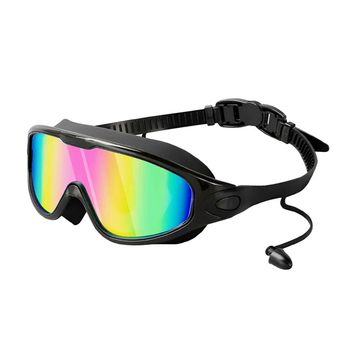 Professional Swimming Goggles Swimming Glasses With Earplugs Nose Clip Adjustables Strap Swimming Eyewears For Water Sport - PoolnStuff