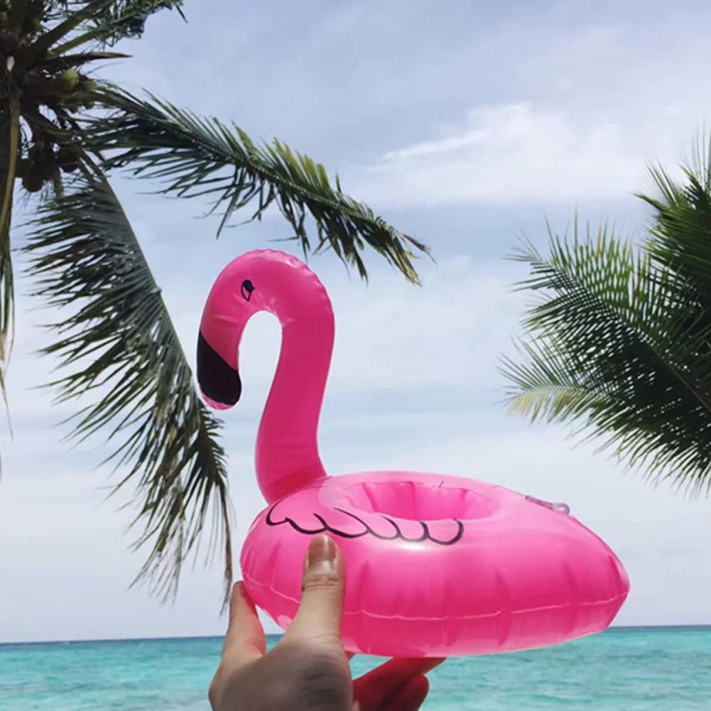 Swimming Pool Drink Floats Inflatable Drink Holder Drink Floaties Floating Cup For Summer Swimming Pool Party Baby Shower Favors - PoolnStuff