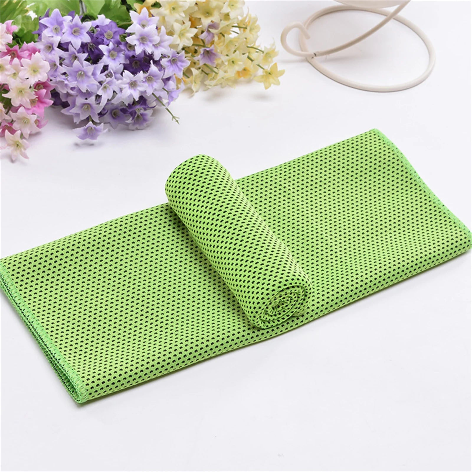 Cooling Towel Instant Relief Microfiber Cool Towels Chilling Neck Wrap Ice Cold Rags for Sports Fitness Camping Cycling Hiking - PoolnStuff