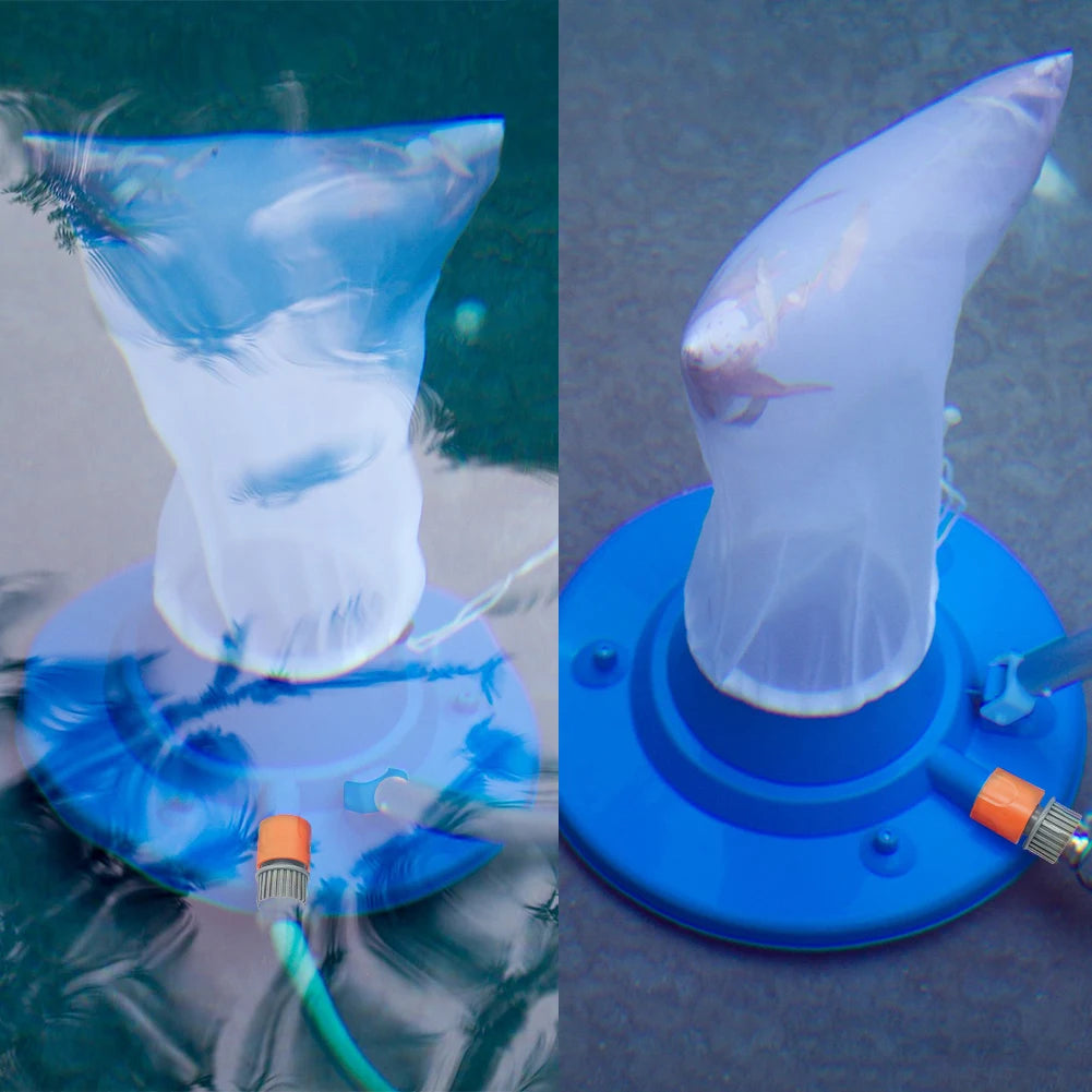 Swimming Pool Cleaning Tools with Mesh Bag Pool Cleaning Vacuum Cleaner Suction Head Pool Leaf Sucker Pool Accessories - PoolnStuff
