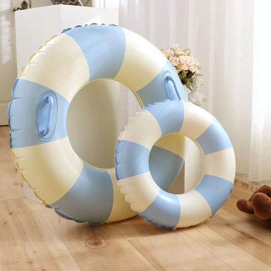 Rooxin Donut Swimming Ring Inflatable Pool Float for Teen Kids Swimming Circle Baby Swim Tube Water Play Swimming Pool Float - PoolnStuff