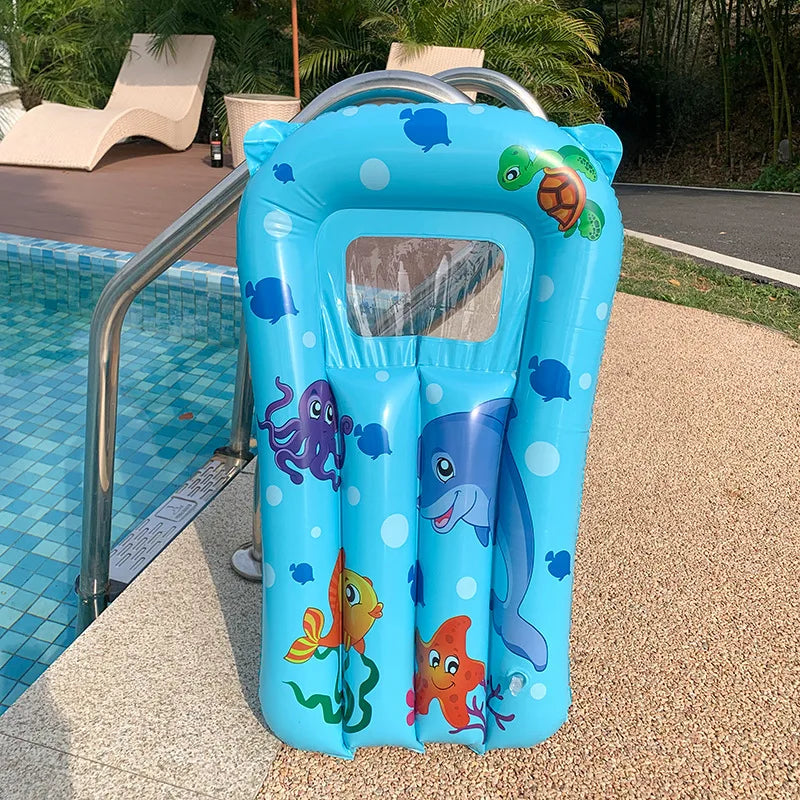 Rooxin Inflatable Pool Floating Seat Swimming Ring Water Hammock Swimming Circle Pool Bathtub Water Play Tube Equipment - PoolnStuff