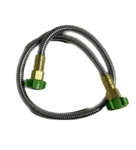 Portable Water Softener 6,000 Grain with Water Hose, 3/4" Brass Fiting 3,000 Gallons Softens Hard Water for Boat and RV. - PoolnStuff