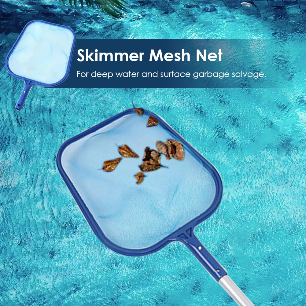 Leaf Skimmer Swimming Pools Skimmer Net Spa Rubbish Skimmer Pool Net Pool Cleaning Net Outdoor Cleaning Accessories - PoolnStuff