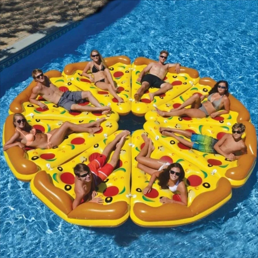 Pizza Floating Pool Boat, Interesting Swimming Pool Boat, Water Party, Summer Pool Raft (1 Pack) - PoolnStuff