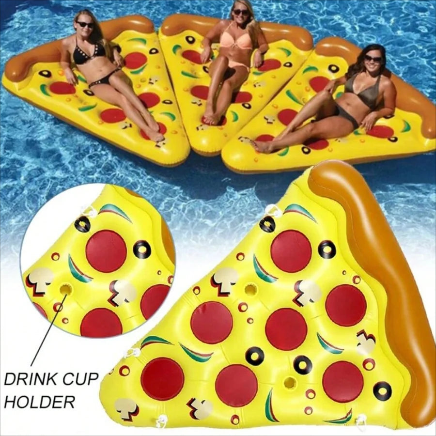 Pizza Floating Pool Boat, Interesting Swimming Pool Boat, Water Party, Summer Pool Raft (1 Pack) - PoolnStuff
