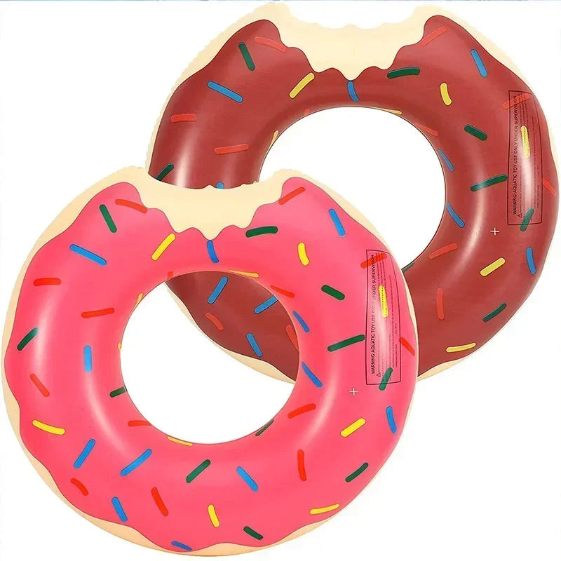 Donut Swimming Ring Inflatable Swim Pool Float For Kid Adult Swimming Circle Baby Swim Tube Water Play Swimming Equipment - PoolnStuff