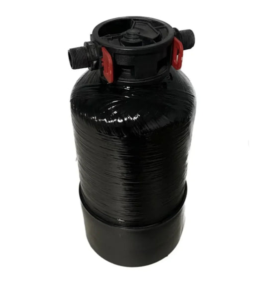 Portable Water Softener 6,000 Grain with Water Hose, 3/4" Brass Fiting 3,000 Gallons Softens Hard Water for Boat and RV. - PoolnStuff