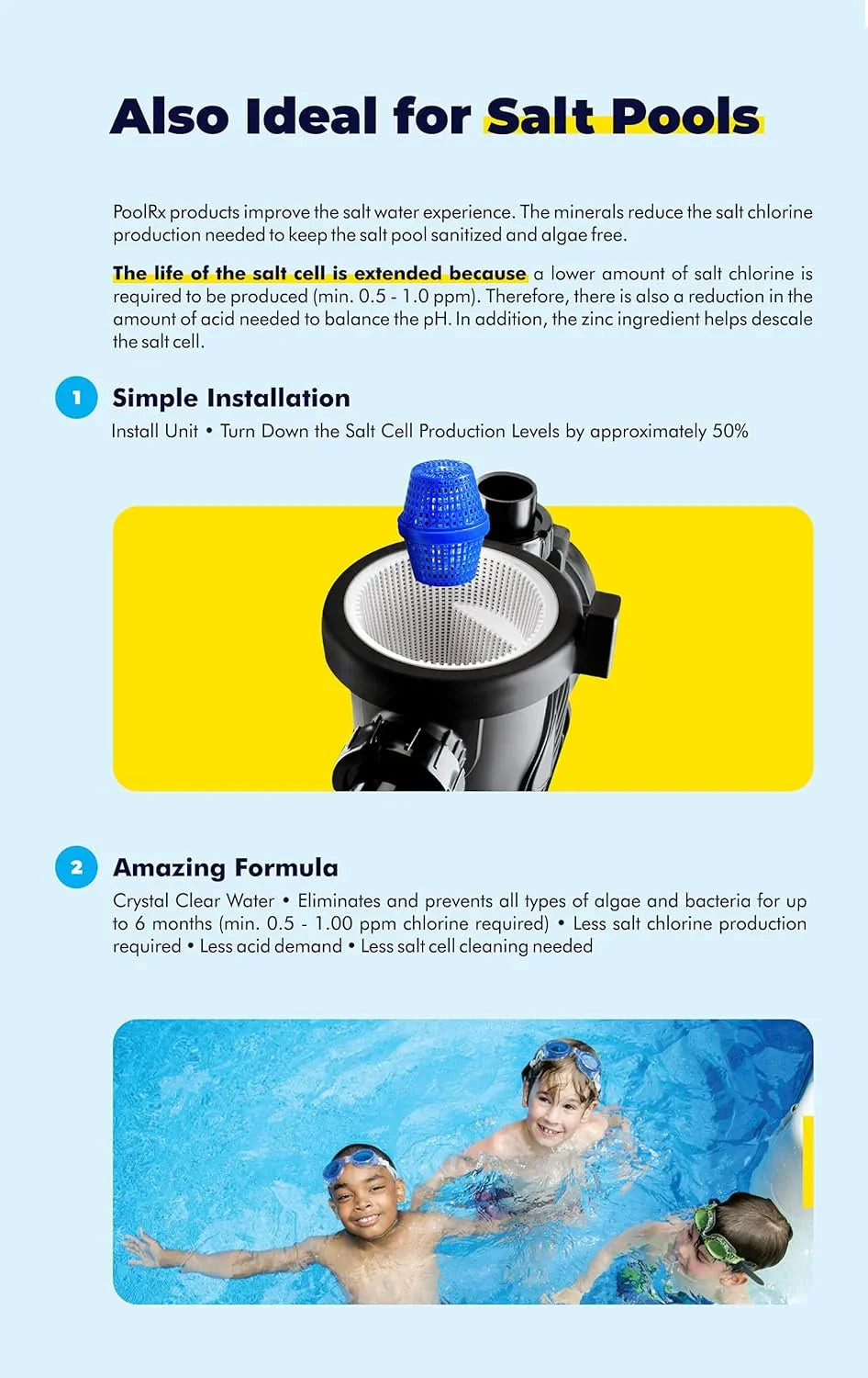 PoolRX+ pool unit 7.5k-20k gallons - PoolnStuff